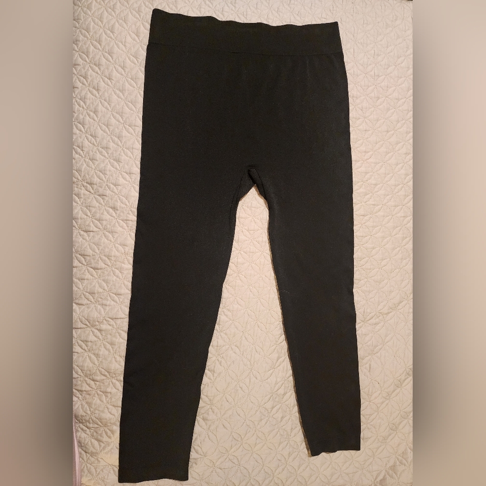 Black Leggings Plus OS